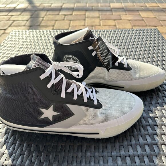Converse Build It Up All Star Pro BB Hi Men\'s Shoes Black White 166803C main image 13
